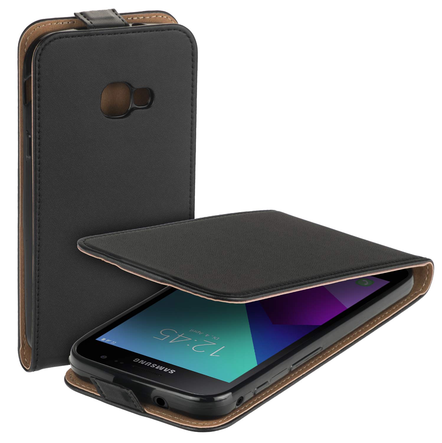 Eco FlipStyle Case für Samsung Galaxy Xcover 4 Schutz Hülle Tasche