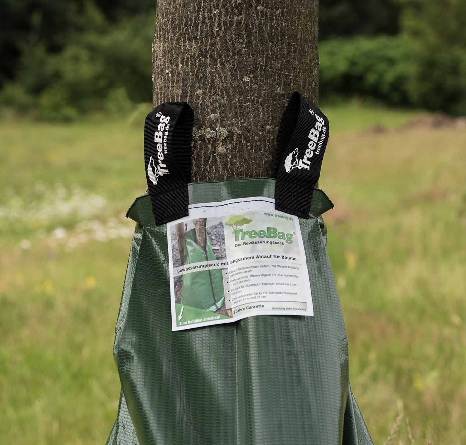 GARTENTECH Baubewässerungssack 75 Liter 2 Stück Wassersack Für Bäue